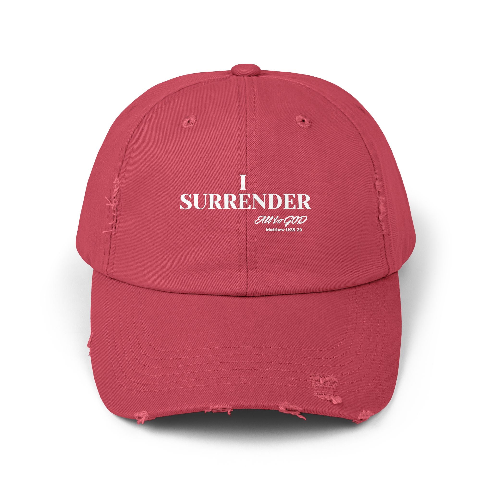 I SURRENDER - DISTRESSED CAP