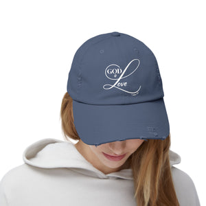 GOD IS LOVE - Distressed Cap