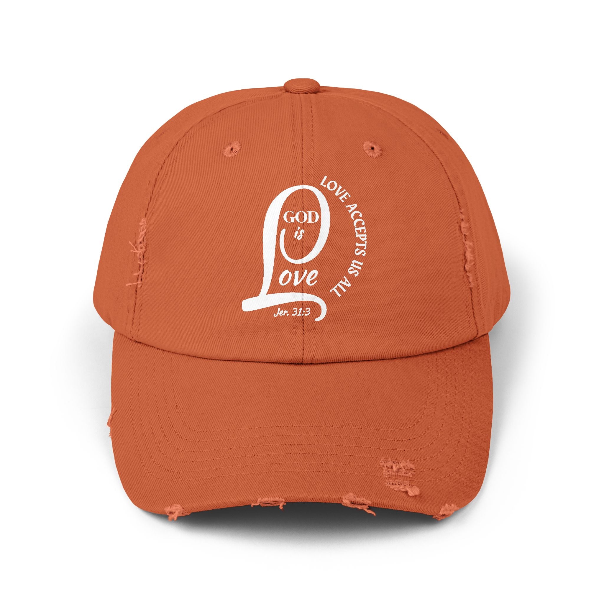 GOD IS LOVE - Distressed Cap