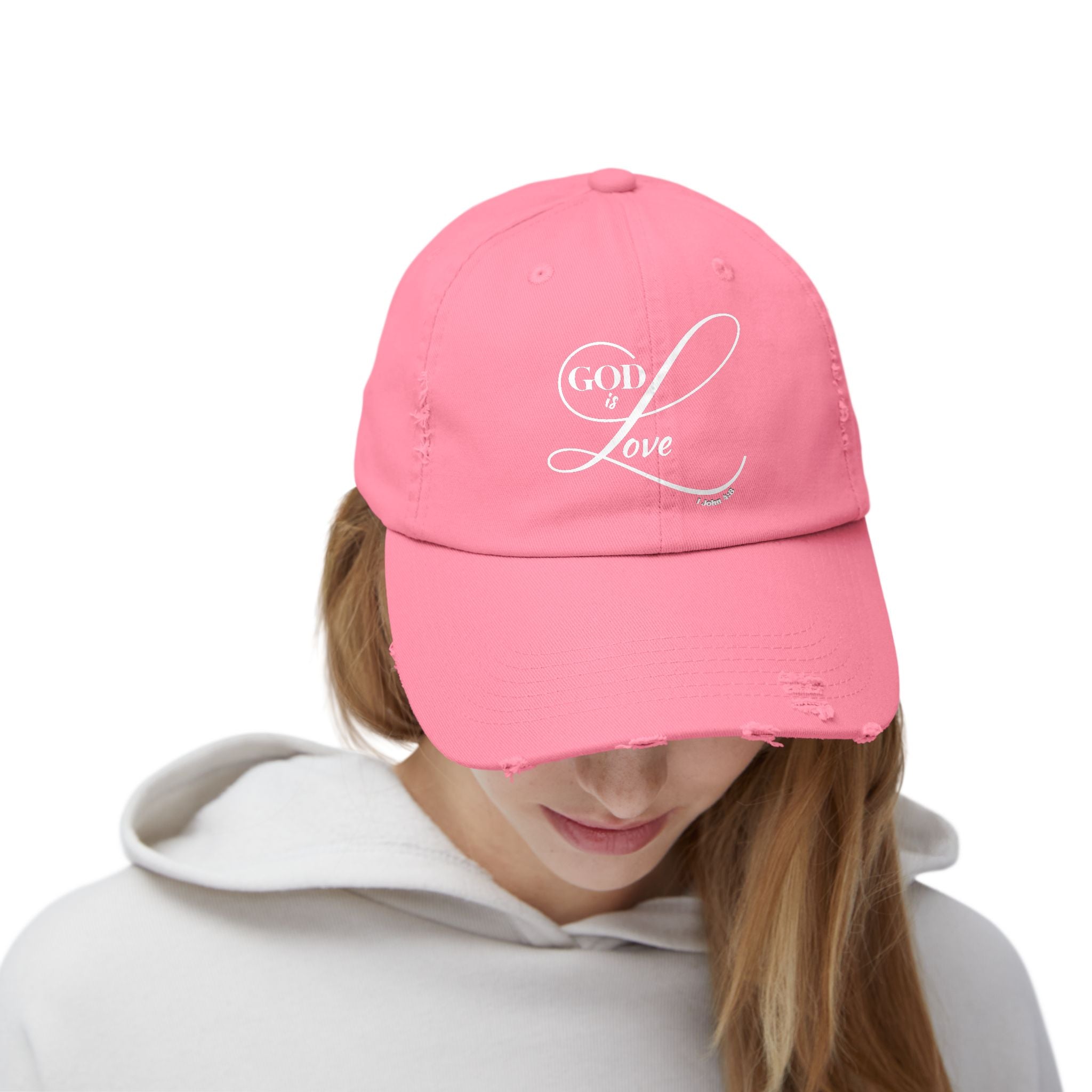 GOD IS LOVE - Distressed Cap