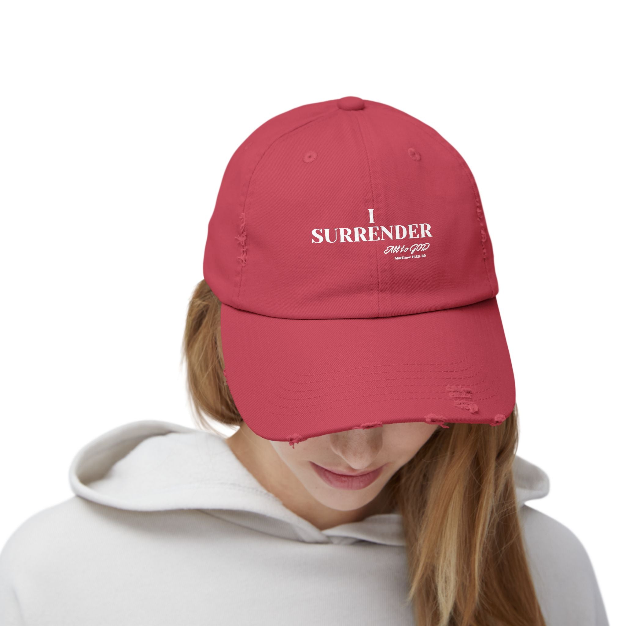 I SURRENDER - DISTRESSED CAP