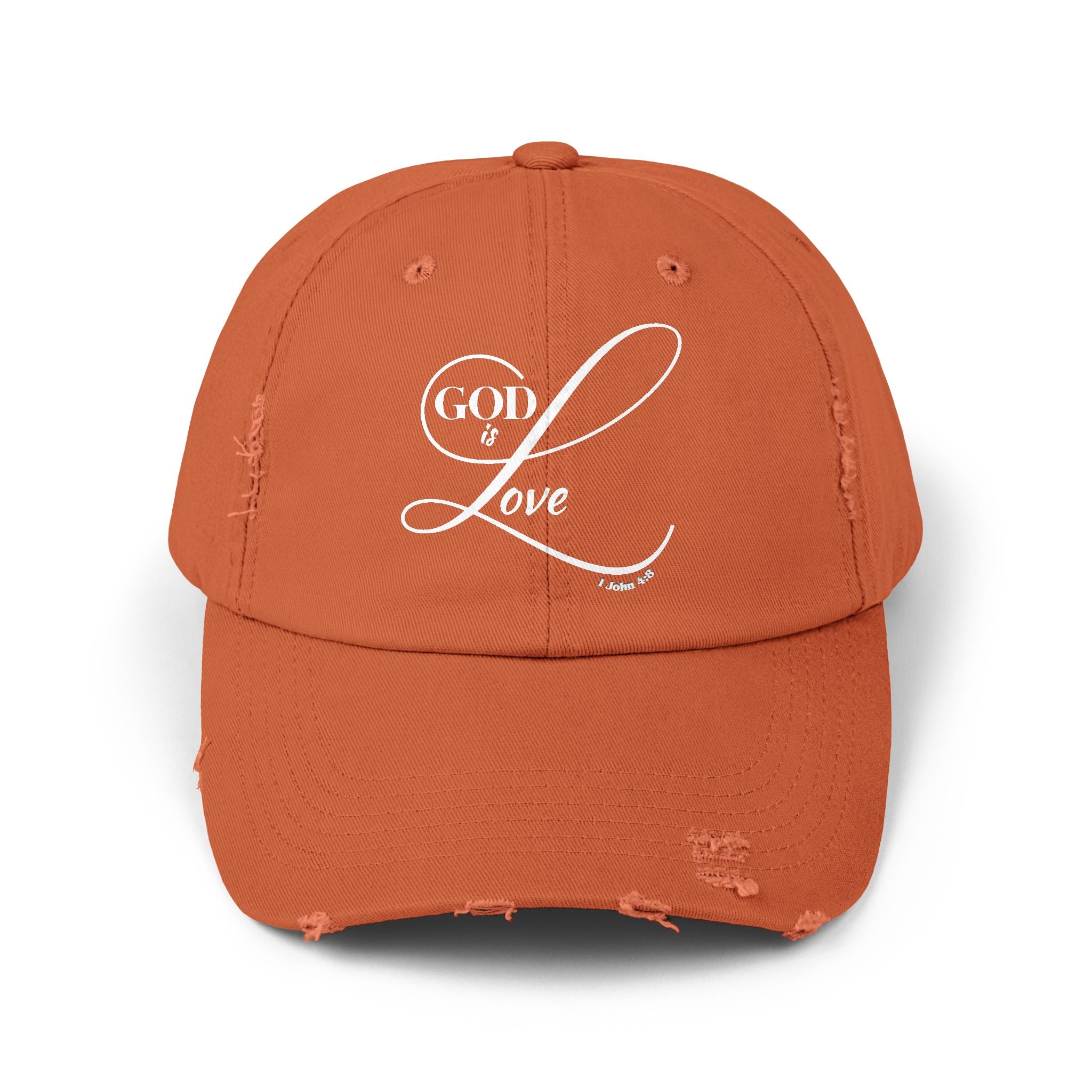 GOD IS LOVE - Distressed Cap