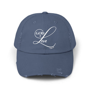 GOD IS LOVE - Distressed Cap