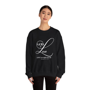 GOD IS LOVE - Heavy blend sweatshirt