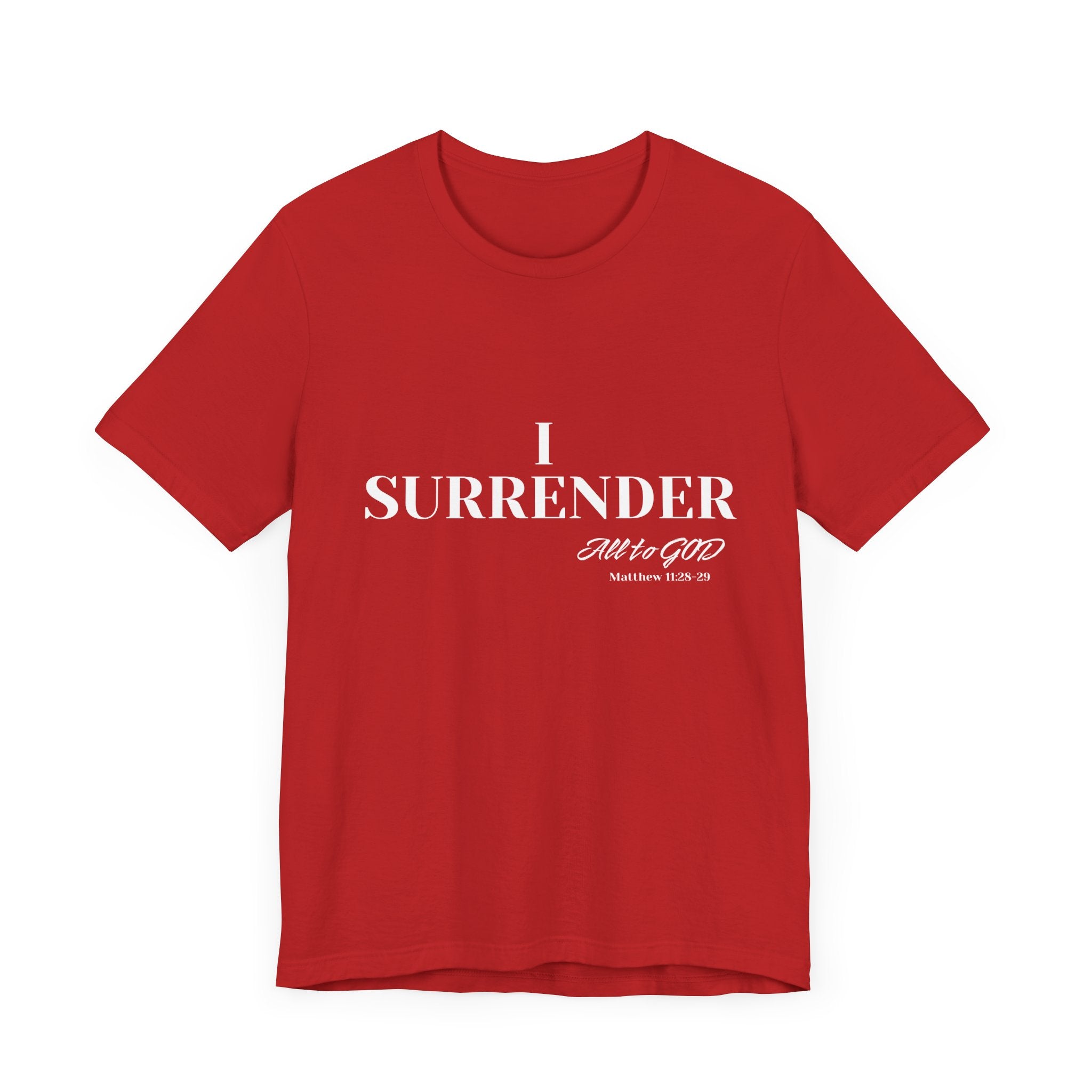 I SURRENDER TO GOD