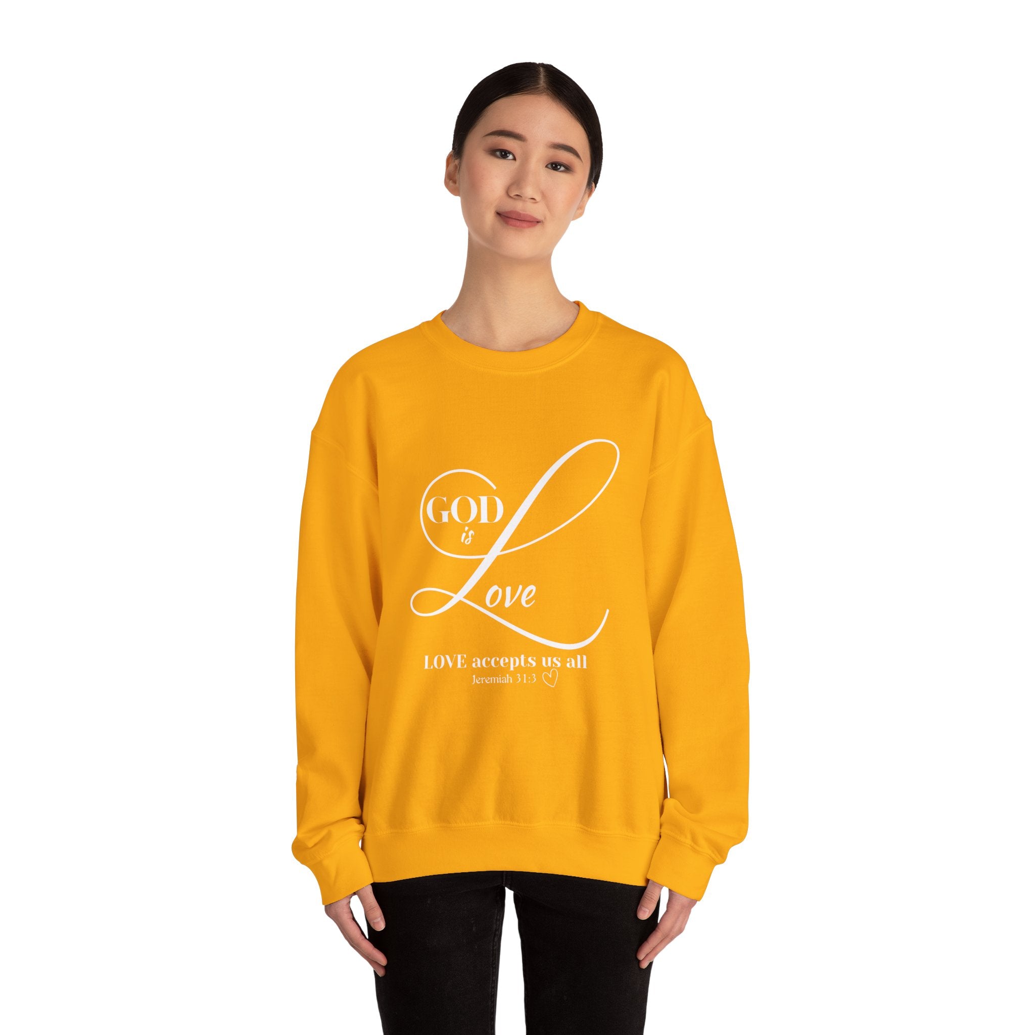 GOD IS LOVE - Heavy blend sweatshirt